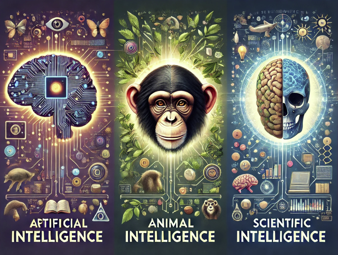 Comparing artificial, animal and scientific intelligence                  Andrea Angelini Giuseppe Longo a dialogue